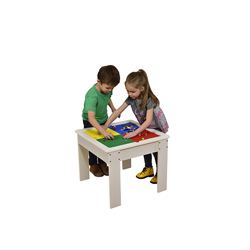 large wooden activity table